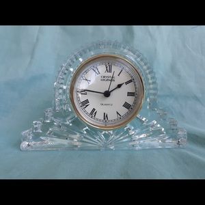Gondinger Lead Crystal Clock
